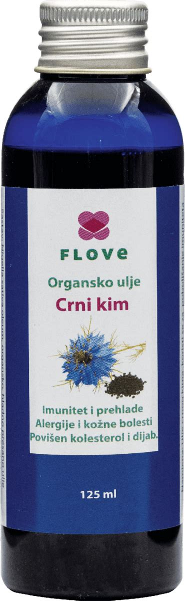 Flove Organsko Ulje Crni Kim Ml Trajno Povoljna Online Kupovina