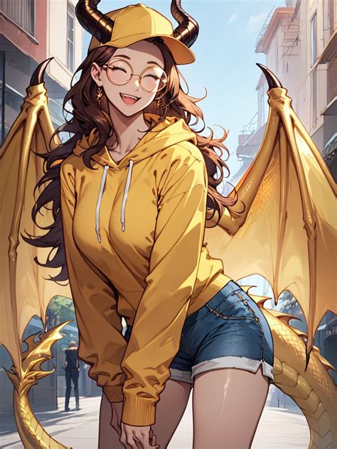 Big Golden Dragon Wings Party Golden Dragon Girl Ai Porn