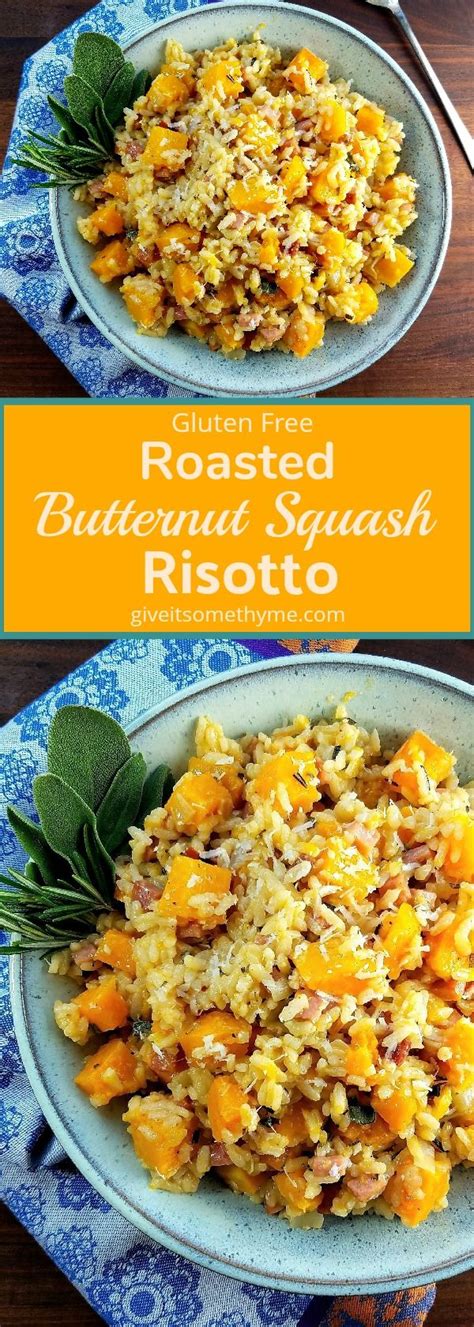 Roasted Butternut Squash Risotto Give It Some Thyme Recipe