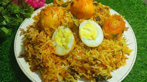 Egg Dum Biryani Recipe Quick Anda Biryani अड दम बरयन YouTube