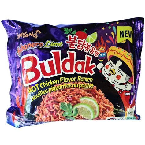 Samyang Buldak Habanero Lime Hot Chicken Flavor Ramen