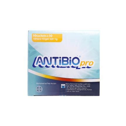 Men Vi Sinh Antibio Pro 100 Gói Hỗ trợ đường tiêu hóa Pharmart vn