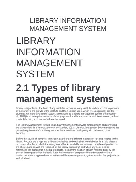 library information management system  libraries information
