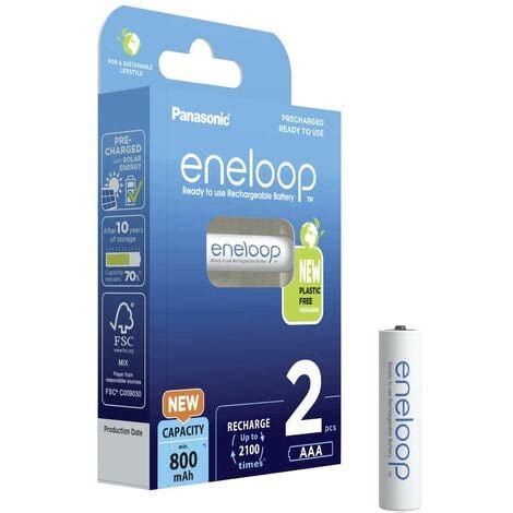 Eneloop Eneloop Hr Pile Rechargeable Lr Aaa Nimh Mah V Pc S