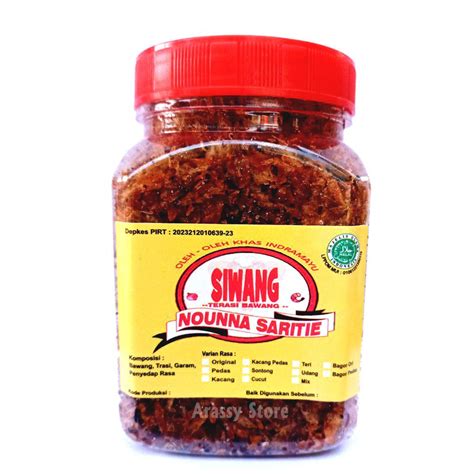 Jual Bawang Goreng Siwang Nounna Saritie G Terasi Bawang Shopee