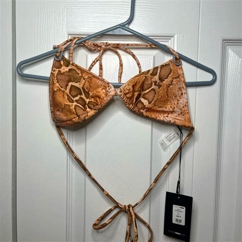 Fashion Nova Swim Fashionnova Brown Snake Print Bikini Poshmark