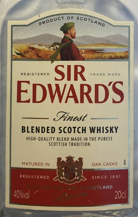 Sir Edward S Finest Blended Scotch Whisky Ratings And Reviews