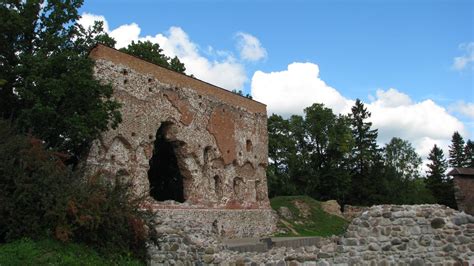 Ruins of the Viljandi Order Castle, Estonia