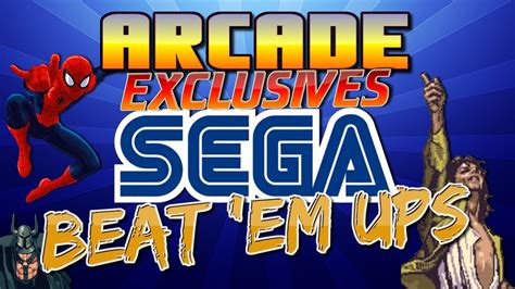 Arcade Exclusives Sega Beat Em Ups Youtube