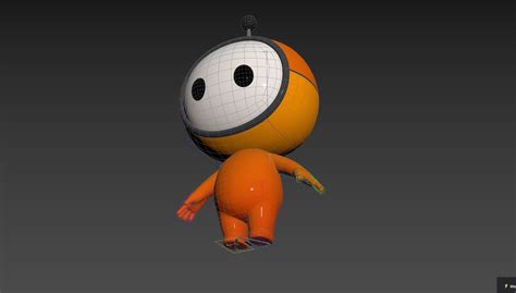 Character Rigged Mascot D Model Rigged Cgtrader