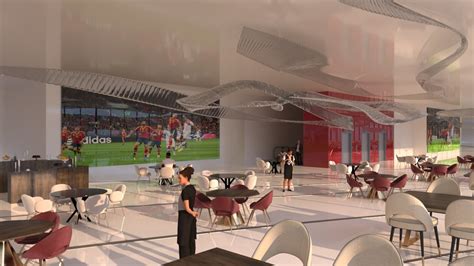 Layla Khalaf Interior Design | Stadium Expansion