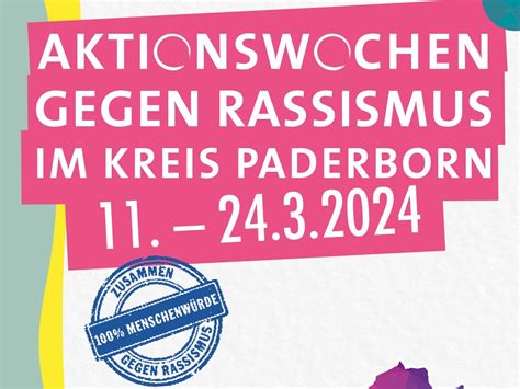 Internationale Wochen Gegen Rassismus 2024 Caritasverband Paderborn