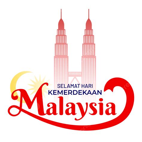 Merdeka Malaysia Vector Art Png Lettering Of Selamat Hari Merdeka Images