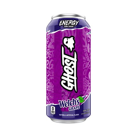 Ghost Zero Sugar Welch's Grape Energy Drink Can - Shop Sports & energy