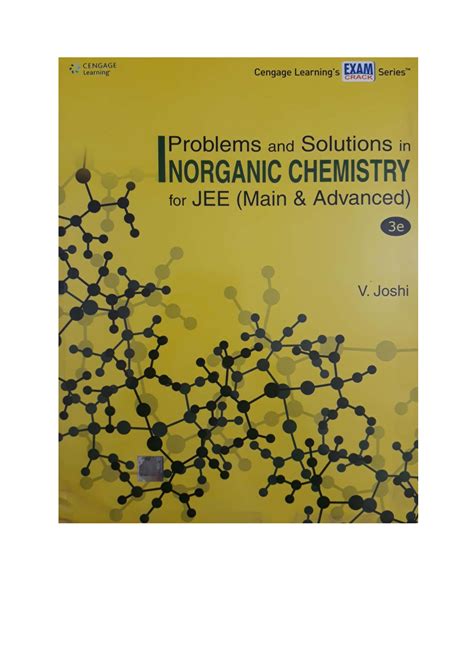 Solution Problems And Solutions In Inorganic Chemistry For Iit Jee