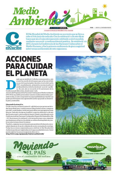 Medio Ambiente By Periódico Elcaribe Issuu