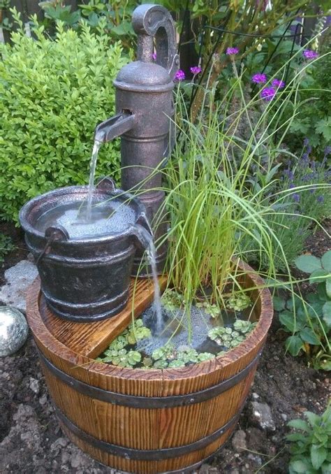 Water Fountain with Plants | Outdoor Garden Fountains