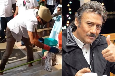 Jackie Shroff Takes Part In Cleanliness Drive Of Oldest Ram Temple In