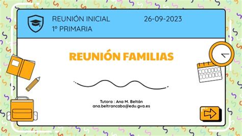 Reuni N Inicial Primaria