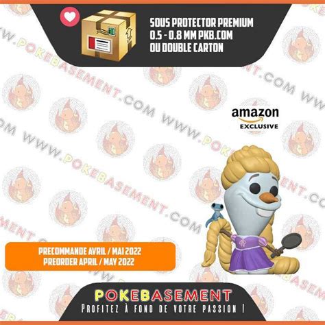 Funko Pop Disney Olaf Presents Olaf As Rapunzel Exclusive Amazon