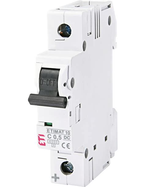 Авт. вимикач ETIMAT 10 DC 1p C 10A (6 kA)