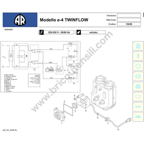 Annovi Reverberi Parts For Washer Twin Flow 4m 15019