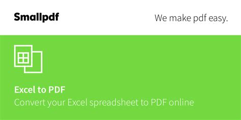 Da Excel A PDF Convertire Excel In PDF Gratis Online