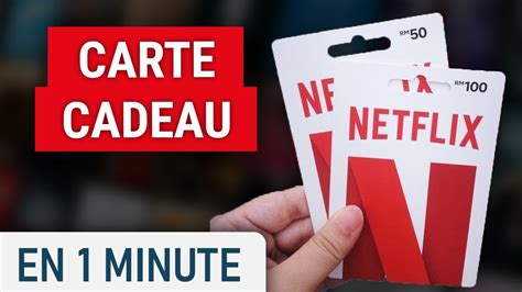 Carte Cadeau Netflix O Trouver Les Bons Plans Et Comment L Carte