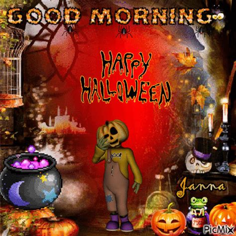 Good Morning Happy Halloween  Pictures Photos And Images For