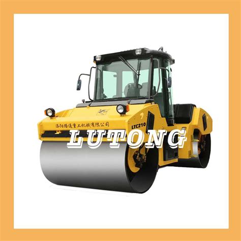 T Double Drum Vibrating Road Roller Compaction Equipment Hydraulic