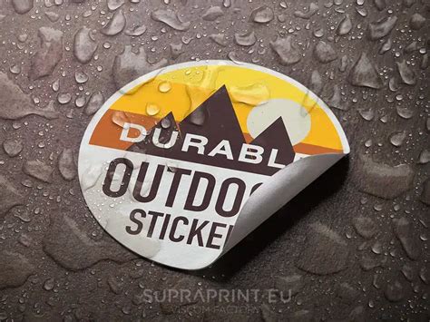 Outdoor Stickers Supraprint24 Digital Large Format Printing