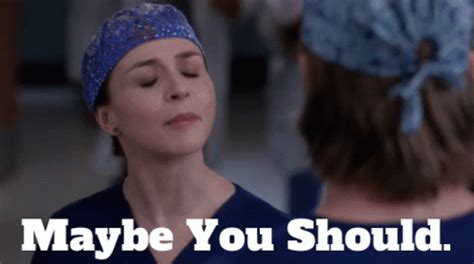 Greys Anatomy Amelia Shepherd GIF - Greys Anatomy Amelia Shepherd Maybe ...