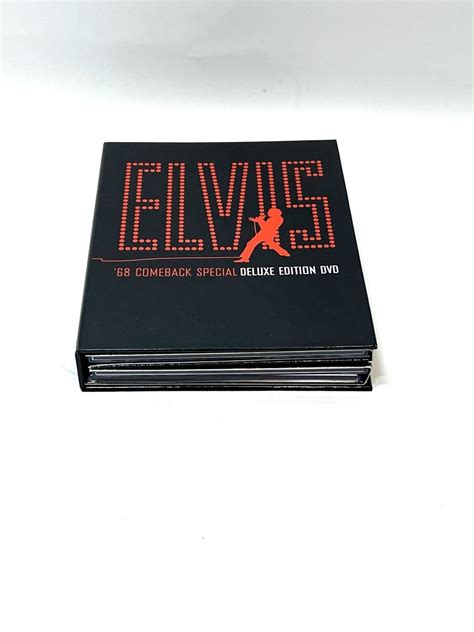 Elvis 68 Comeback Special Deluxe Edition Dvd 2004 3 Disc Cd Set Ebay