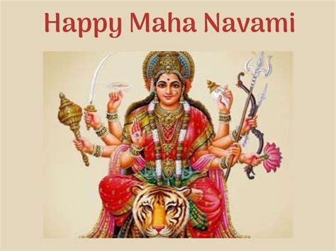 Happy Maha Navami Wishes Status And Quotes Share These Whatsapp