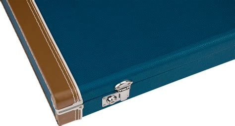 Fender Classic Series Wood Case Strat Tele Lake Placid Blue Cases — Truetone Music