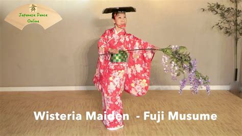 Kabuki Dance Wisteria Maiden Fuji Musume Jdo Studio Performance