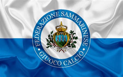 Hd Wallpaper Soccer San Marino National Football Team Emblem Logo