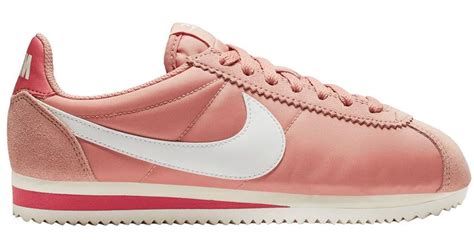 Nike Classic Cortez Nylon Rose Gold In Pink Lyst