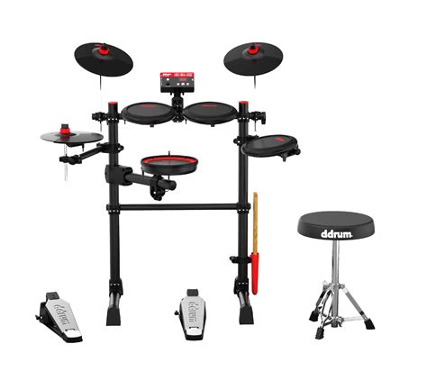 Ddrum E Flex Complete Electronic Drum Set W Mesh Heads Mega Music Store