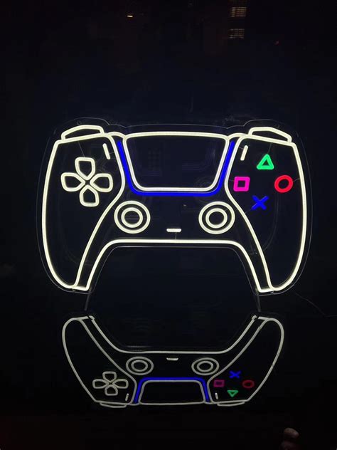 Sony PS5 Controller LED neon Sign - My LED neon Design