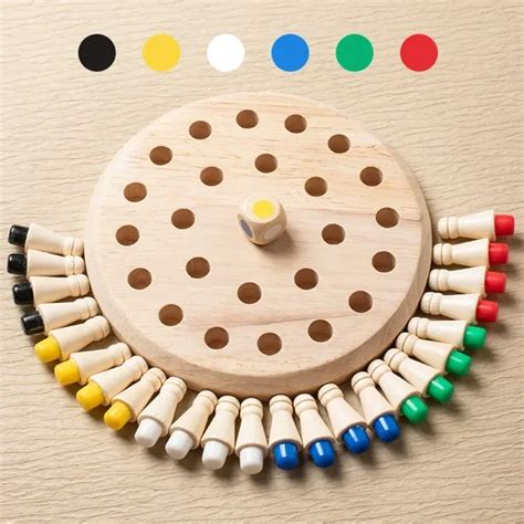 Jeu De M Moire En Bois Pour Enfant Jouet D Apprentissage Montessori