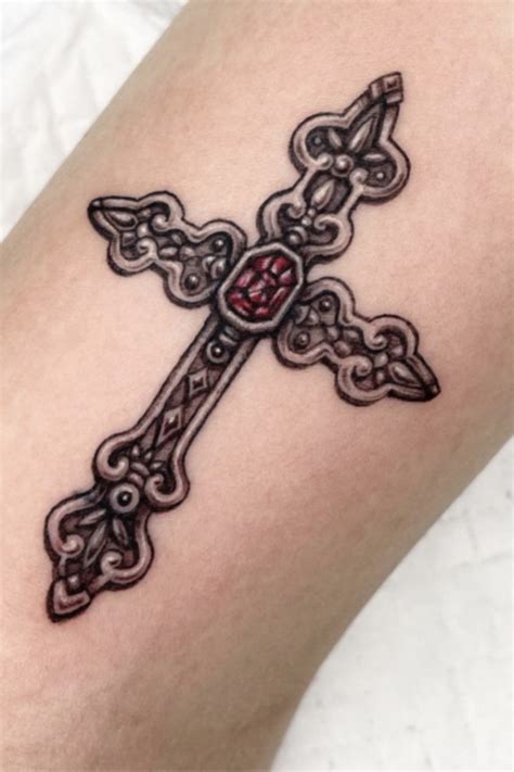 30 Cross Tattoos Ideas For Forearm Back Hand More Parade