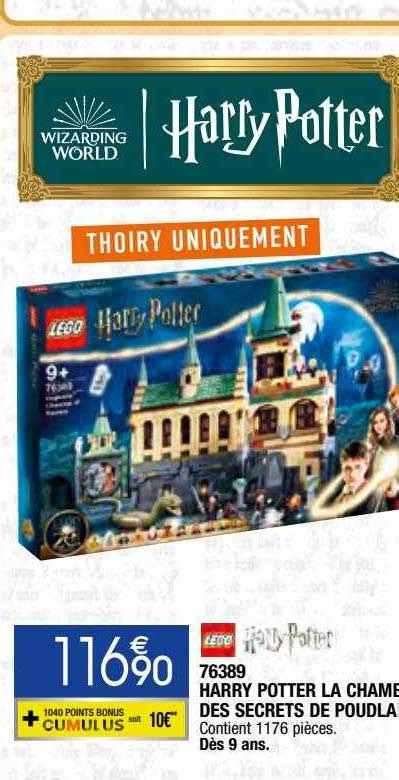 Promo Harry Potter La Chambre Des Secrets De Poudlard Lego Chez Migros