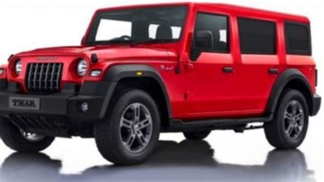 Mahindra Thar 5 Door Interiors Seating Layout Revealed May Launch On