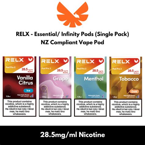 RELX Essential Infinity Pod Single Replacement Pod For Relx