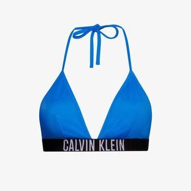 Calvin Klein Triangle Rp Kad N Mavi Bikini St Bikini Mayo