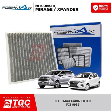 Fleetmax Cabin Filter Aircon Filter Mitsubishi Mirage G Hb