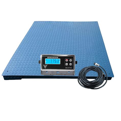 Buy Pec Industrial Floor Scale Accurate Digital Pallet Scales With