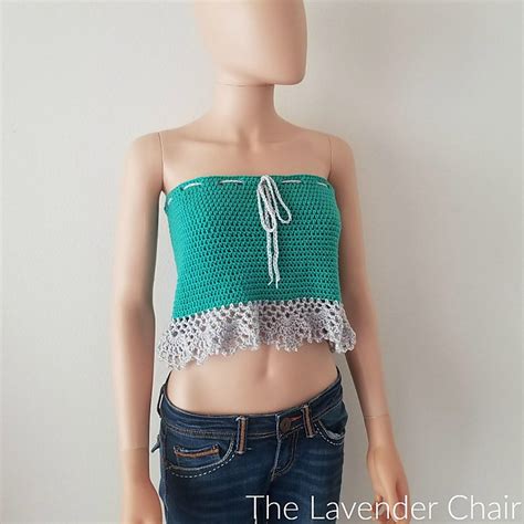 Crochet Patterns Galore Ocean Breeze Crop Top