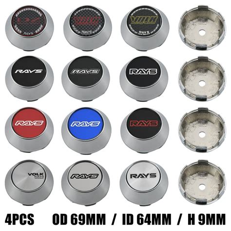 jdm car styling mm rays wheel cap wheel center cap volk racing